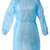Disposable hospital/isolation gown