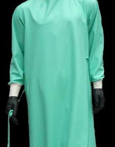 Non Disposable Gown Jade Green