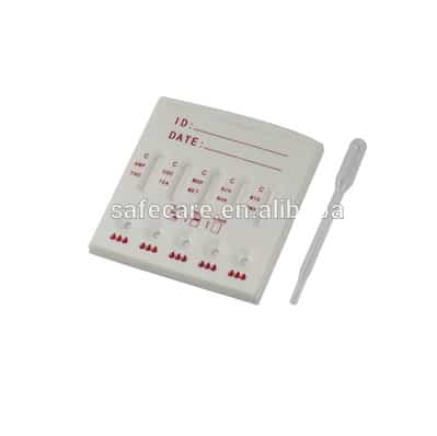 Safecare Single-Drug 6 Screen Test Device - Urine - Image 2