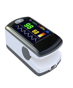 Pulse Oximeter CMS50EL fingertip,LED rechargeable battery