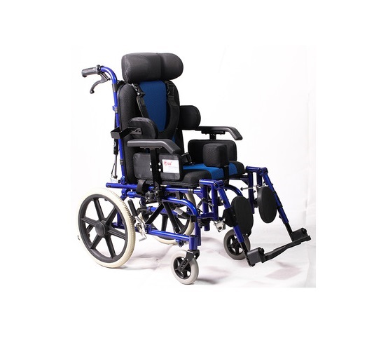 Aluminium Adapting Reclining Cerebral Palsy Wheelchair for Children - Image 2