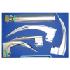 Laryngoscope Fibre Optic 4 Blade Set