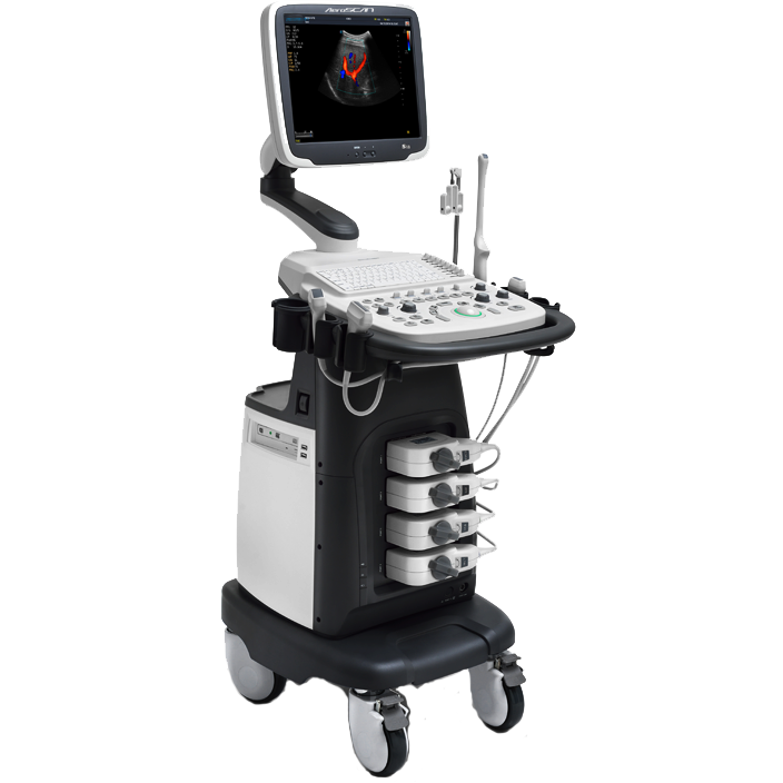 Ultrasound System black
and white MS-50 (Full Digital 2D, with one
probe)