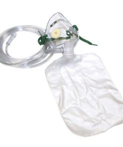 Oxygen Mask + Re-breathing Bag Paediatric