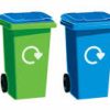 3 compartment bin