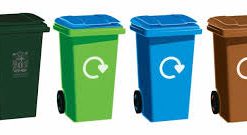 3 compartment bin