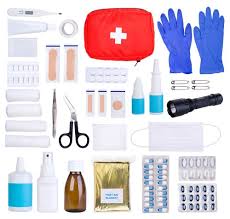 12 survivors first aid rollup kit