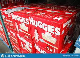 box of huggies size 1