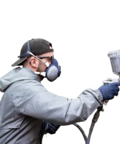 Reusable coveralls white small