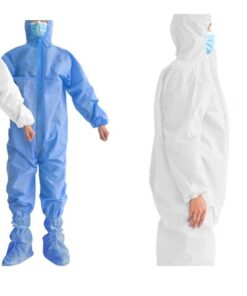 Disposable coveralls white large