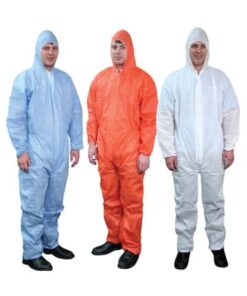 Disposable 50 gsm coveralls X large