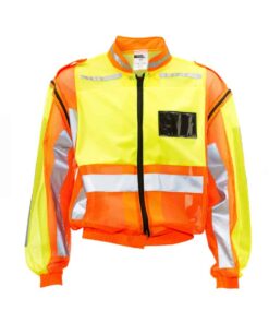Dromex - Navy / Orange Reflective Jacket 65/35 cotton 2XL