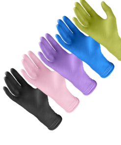 100 black nitrile gloves
