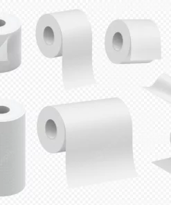 blue kitchen roll