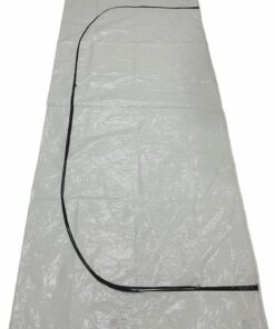 body bag + straight zip + handles cream