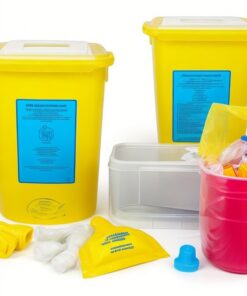 19001-013 - xx-large - sharps container systems, red - each
