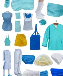 disposable non woven shoe covers green large