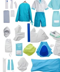 disposable overshoes blue