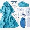 reusable shoe covers blue x large