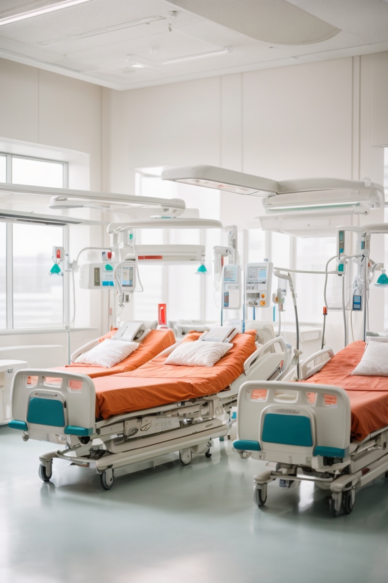 electric hospital bed