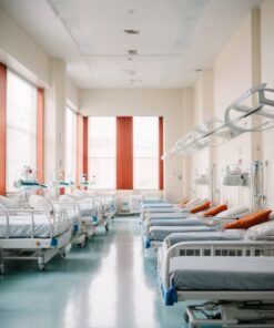 3 function electric hospital bed