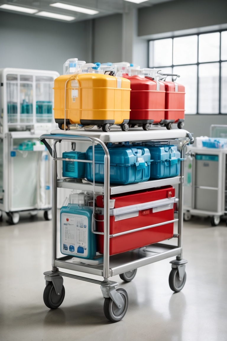 medical push cart