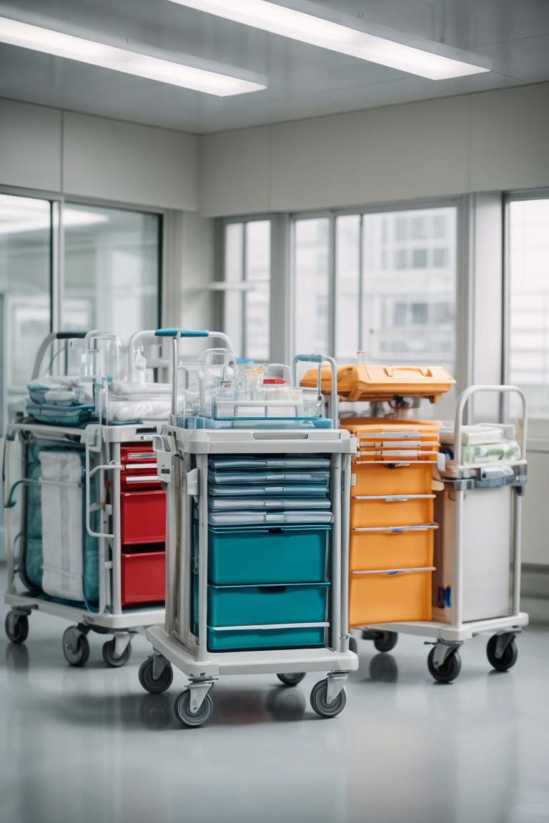 medical records trolley
