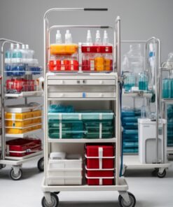 patient monitor trolley