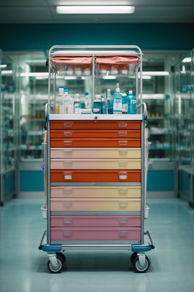 medical trolley cart