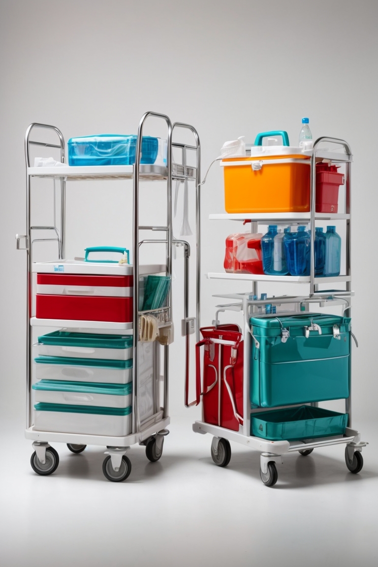 instrument dressing trolley
