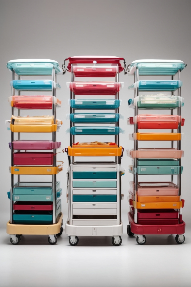 medical chart trolley