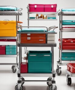 steel medical cart