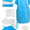 100% cotton reusable scrubs bottom green xxx large