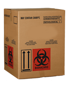 1,5L Base & Lid Round Sharps container