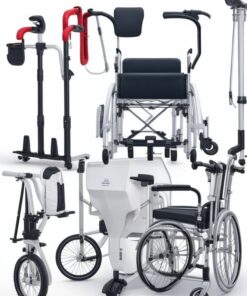 20Amp/h - 12V Wheelchair Battery Set (Lead Acid)