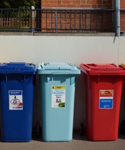 240 ltr waste bin