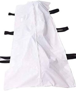 virgin white u-shape zip 180 micron - small
