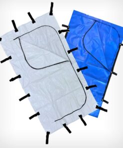 black straight zip 160 micron - child