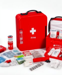 Large Government Reg. 7 First Aid Kit in Plastic Case