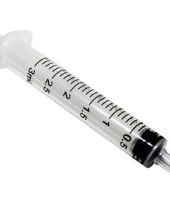 Syringe 3ml, Luer slip 3