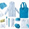 Reusable shoe covers blue X large