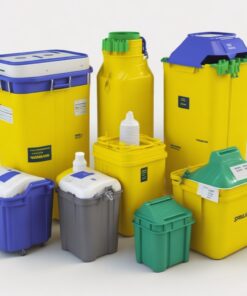waste battery storage container