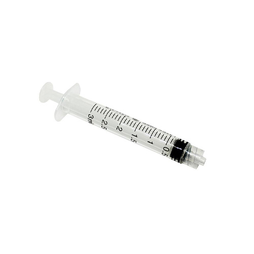 Syringe 3ml Luer lock