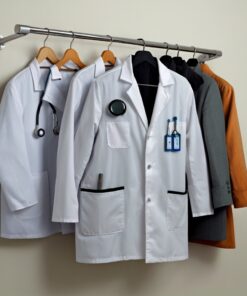 womens white coat