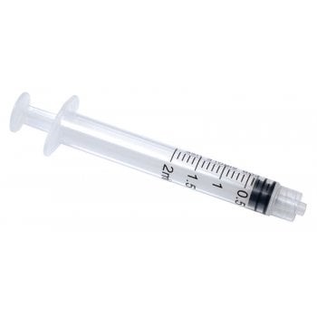 Syringe 2ml Luer lock