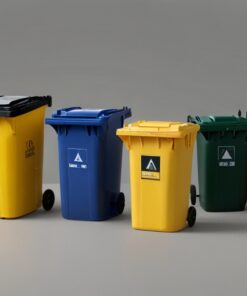 100 litre wheelie bin