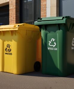 32 litre wheelie bin