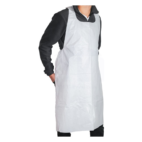disposable plastic aprons 10 micron – 100 pack