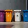 1100 litre waste bin