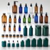 1000ml Clear Glass Bottle with Screw Cap